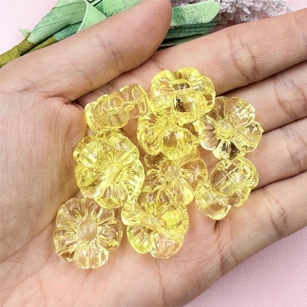 10 шт. 19,3 мм модные акриловые прозрачные кристаллы сливы свободные бусины для изготовления ювелирных изделий DIY ювелирные аксессуары