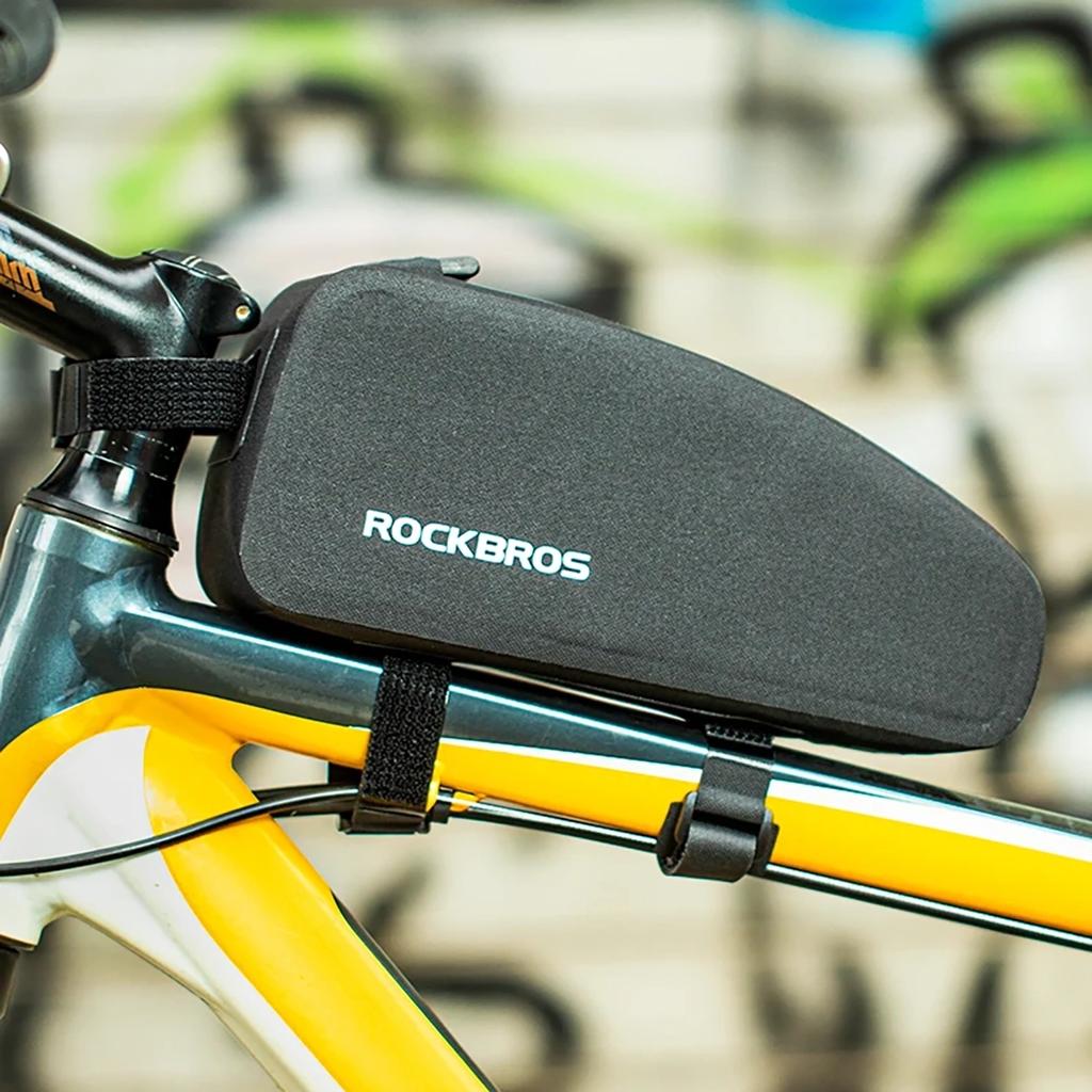 Rockbros As-019 Bicycle Frame Bag Waterproof 1.5 L - Black