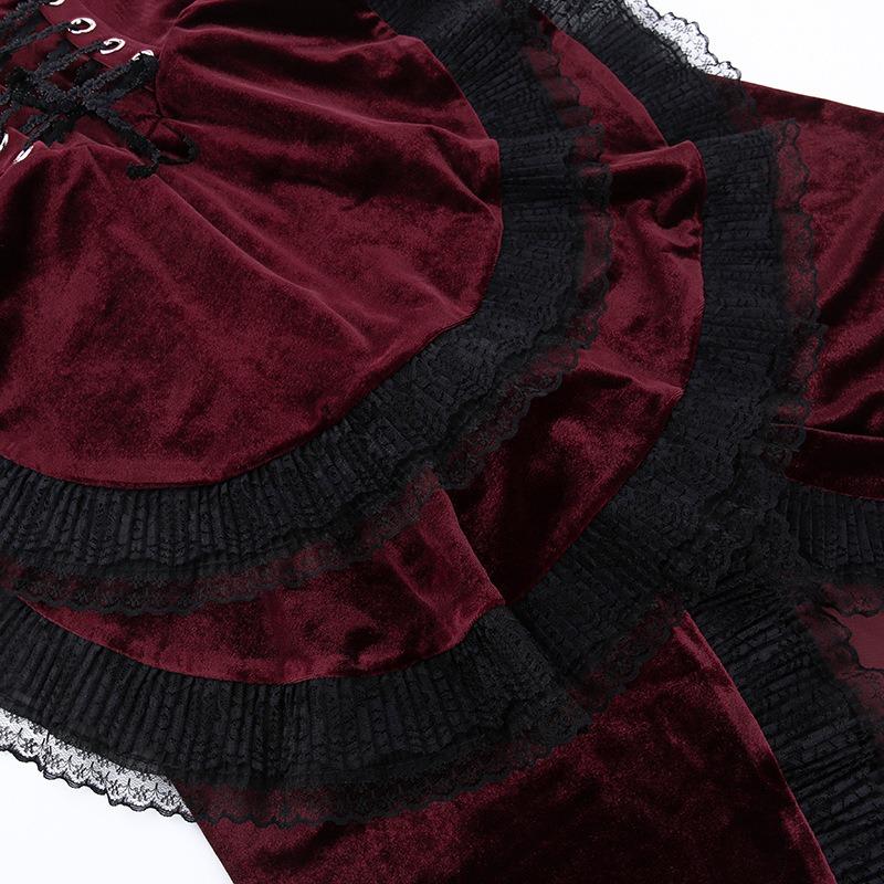 Женское платье в стиле готической Лолиты с кружевным поясом в стиле винтаж, коктейльное облегающее платье для вечеринки в стиле готики