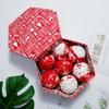 Xmas Party Hanging Ball for Home Party Ornament Christmas Gift Christmas Tree Decor Ball Baubles Ornament  Xmas Tree Toys 7 PCS  a Set