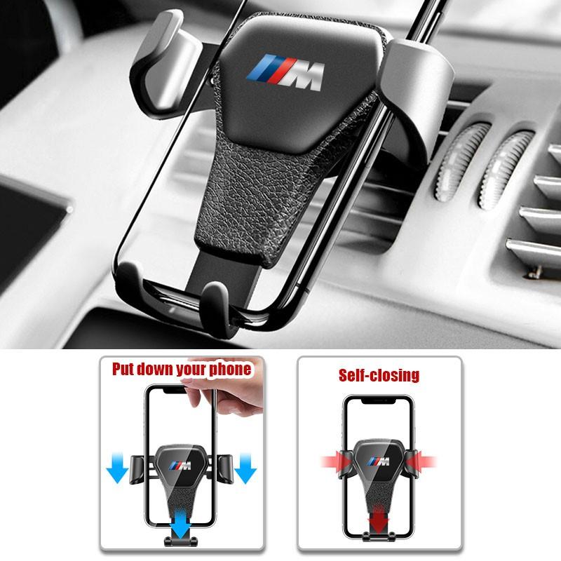 SNLL4 Car Air Outlet Phone Holder Auto Handset Support Bracket Interior Sticker For BMW G80 G06 G07 G42 G14 G15 G16 M2 M3 M4 M5 M6 M7
