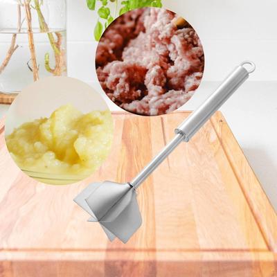 Измельчитель мяса, Картофелемялка, Для гамбургеров, Домашний, Ресторанный, Измельчитель говяжьего фарша, Кухонный инструмент для разминания