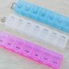 MJJ 7 Days Weekly Medicine Health Tablet Holder Storage Container Case Pill Box