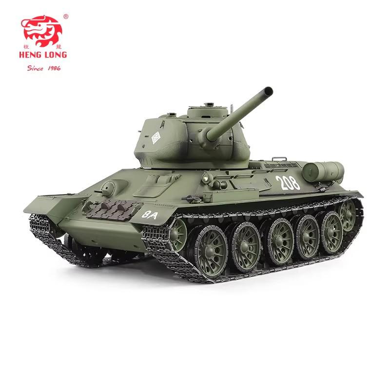 Советский основной боевой танк Т-34/85 ИК-боевая модель на радиоуправлении, масштаб 1/16