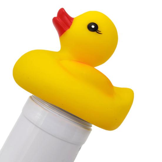 Устройство для дозирования в бассейне, плавающий дизайн, автоматический дезинфектор с мультяшным рисунком утки, таблетка для бассейна