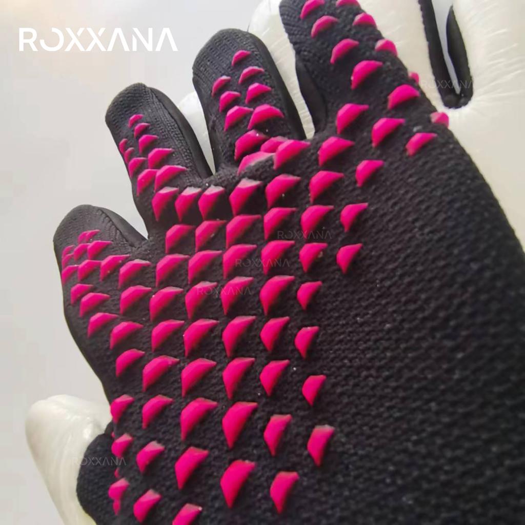 ROXXANA Взрослые Детские Футбольные Вратарские Перчатки Дышащие Противоскользящие Спортивные Перчатки Тренировочные Матчи Защита Запястья Футбольные Перчатки