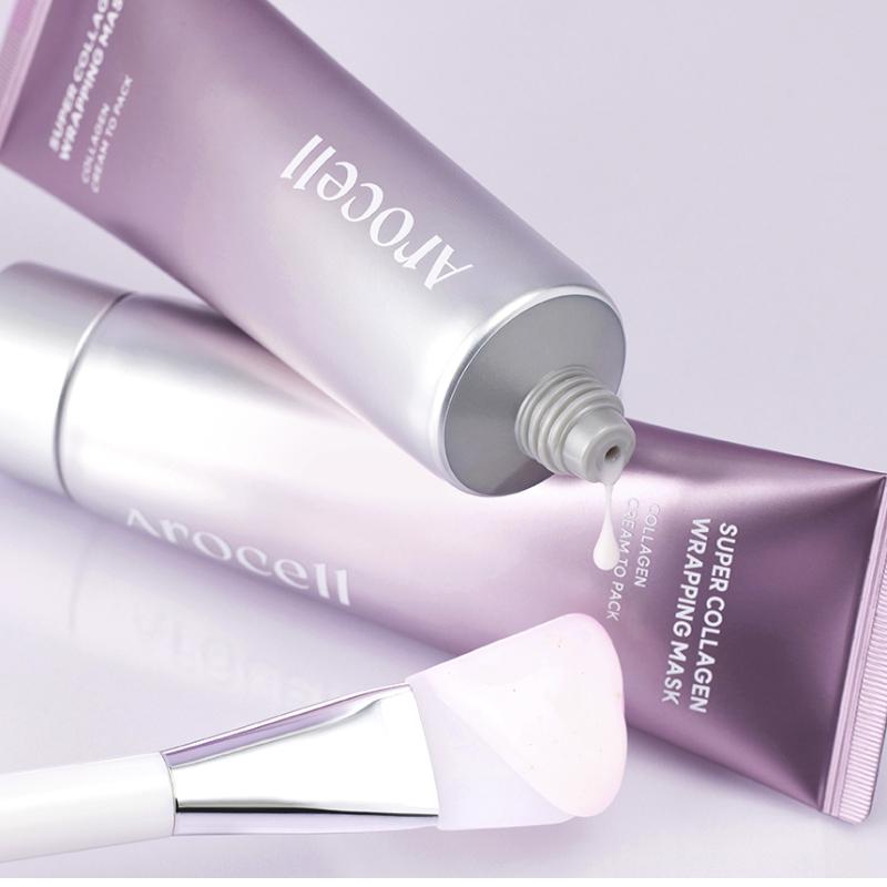 AROCELL Супер Обертывающая Маска 80мл /Коллаген/Гиал Успокаивающая
