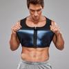 Мужской тренажер для талии, спортивный жилет, корсет для тренировок, майки, корректирующее белье для похудения, компрессионная рубашка, костюм для сауны, термомайка