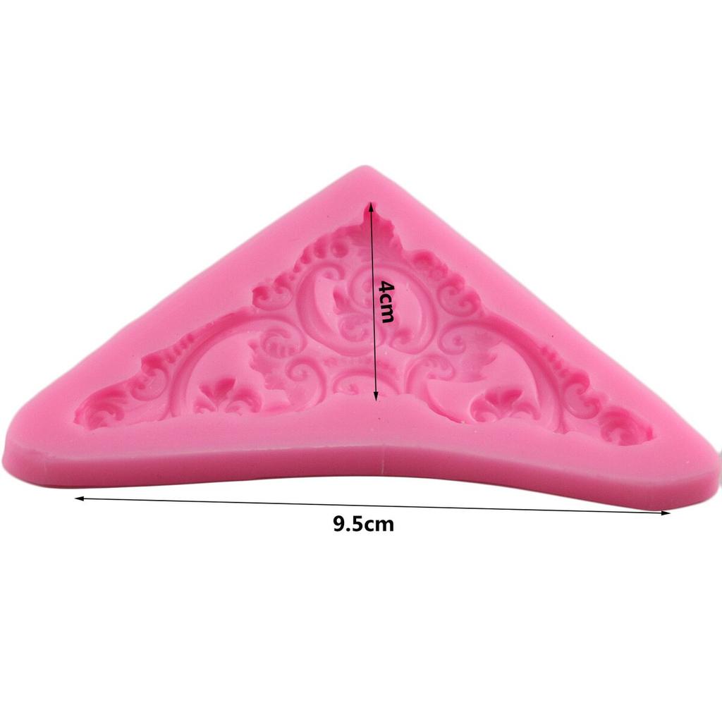 3D ремесло в стиле барокко, рельефная силиконовая форма, форма для помадки, шоколадных конфет, клейкая паста, кекс, печенье, инструменты для украшения торта