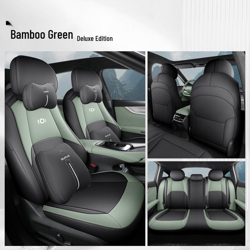 Универсальная кожаная подушка на сиденье автомобиля Qiyuan A07 - Комфорт в любое время года