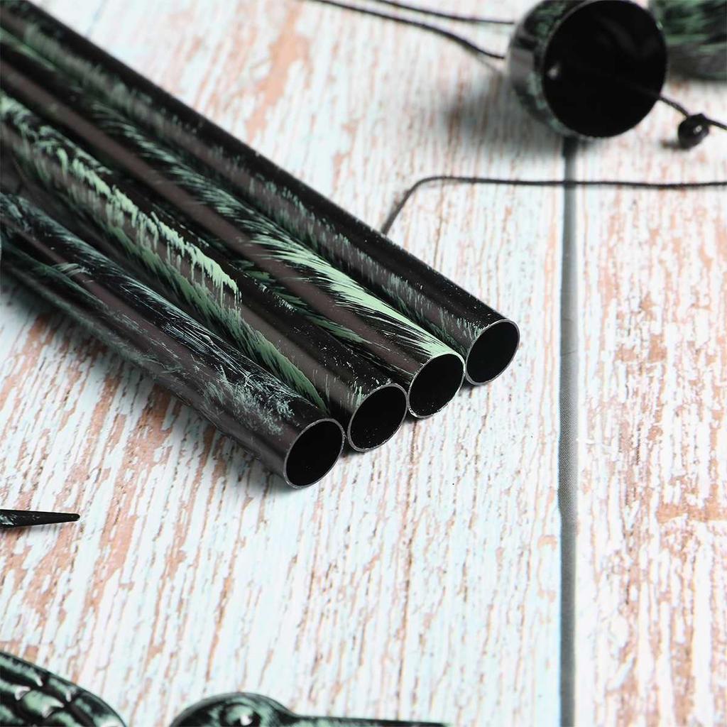 Зеленые ретро животные железные колокольчики ветра водонепроницаемые металлические колокольчики ветра с 4 алюминиевыми трубками 6 колокольчиков романтический колокольчик ветра для дома