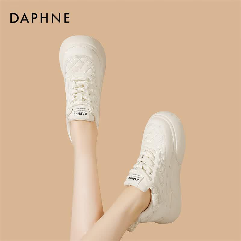 Daphne Women's White Platform Sneakers