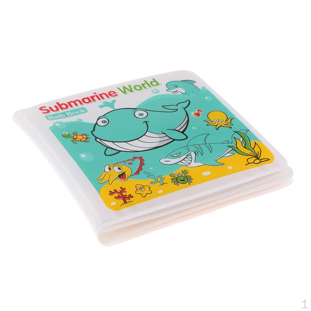 Book, Toddler EVA Washable Bathing Learning Toy Cartoon Educational Development Tool