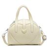 Niche design love shell bag women's 2025 spring and summer new soft leather fashion handbag messenger small bag