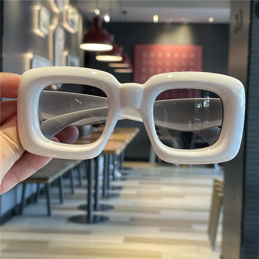 Забавные универсальные детские солнцезащитные очки, детские солнцезащитные очки карамельного цвета, родительско-детские очки с большой оправой, защищающие от ультрафиолета