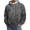 Men's Knit Hooded Sweatshirt Casual Long-Sleeve Sweatshirt