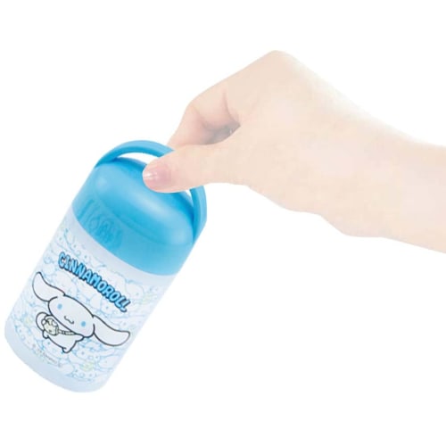 Skater Antibacterial Wet Towel Set with Case Wet Towel Cinnamoroll Ushiro Shiro Sanrio Made In Japan 32 X 30.5 Cm OA5AG-A