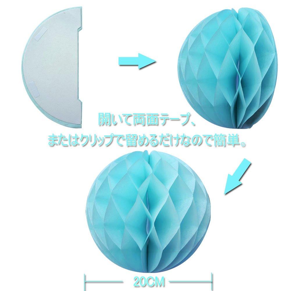 Mainiusi Украшения на день рождения для мальчиков Набор для украшения вечеринки из сине-белых воздушных шаров С Днем Рождения Бумага С Днем Рождения Соты 30 штук Веер,