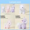 Pony Plush Angel Toy Keychain Soft Short Children Collectors Festival Gift Doll