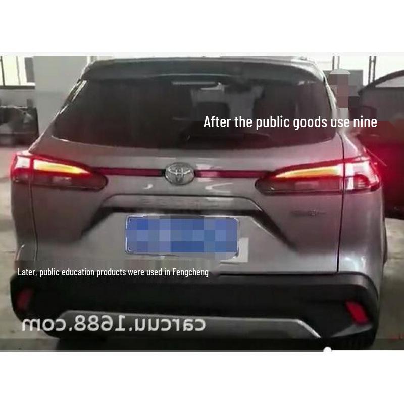 Светодиодная дневная ходовая и тормозная задняя фара для моделей Toyota Frontlander, Corolla и Raize 2022 года