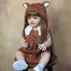 BZDOLL Реалистичная кукла Reborn Baby 55 см 22 дюйма для девочек, полностью мягкое силиконовое тело, принцесса для малышей Bebe, подарок на день рождения