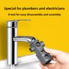 Многофункциональный гаечный ключ, Разборка и установка смесителей для ванной и кухни, Инструмент для сердечника аэратора, Ремонт углового водяного клапана