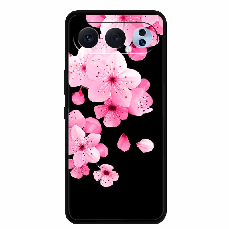 Черный силиконовый чехол для Honor 500 Pro 5G Чехлы 6.55" Мультяшные животные Мягкая задняя крышка из ТПУ для Honor 500Pro 2025 Чехол Coque Fundas