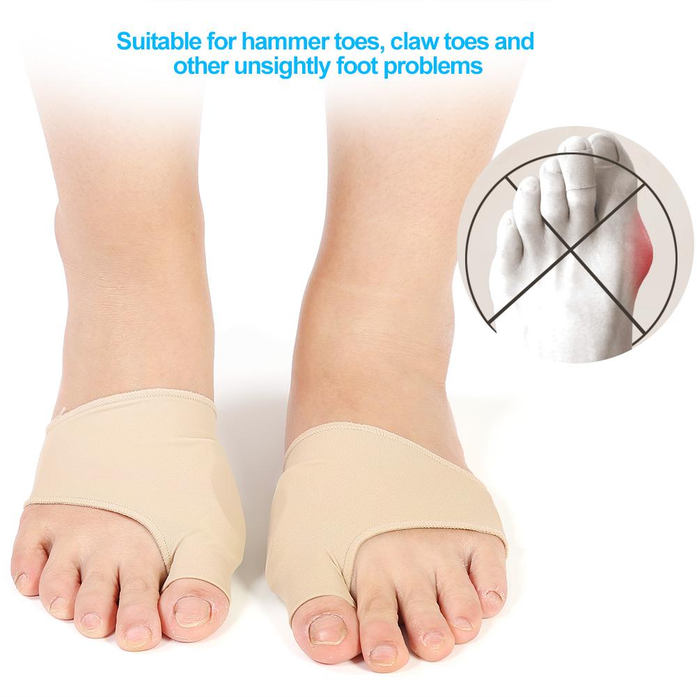 Силиконовый выпрямитель косточки на ноге Корректор Hallux Valgus для пальцев ног или стопы Облегчение боли L