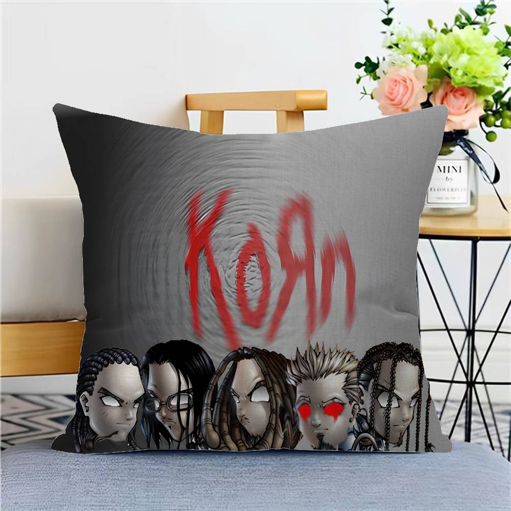Рок-группа Korn Без названия Делюкс Стежок Наволочка Lucky Dragon Наволочка для диванной подушки Украшение дома и комнаты Детский подарок