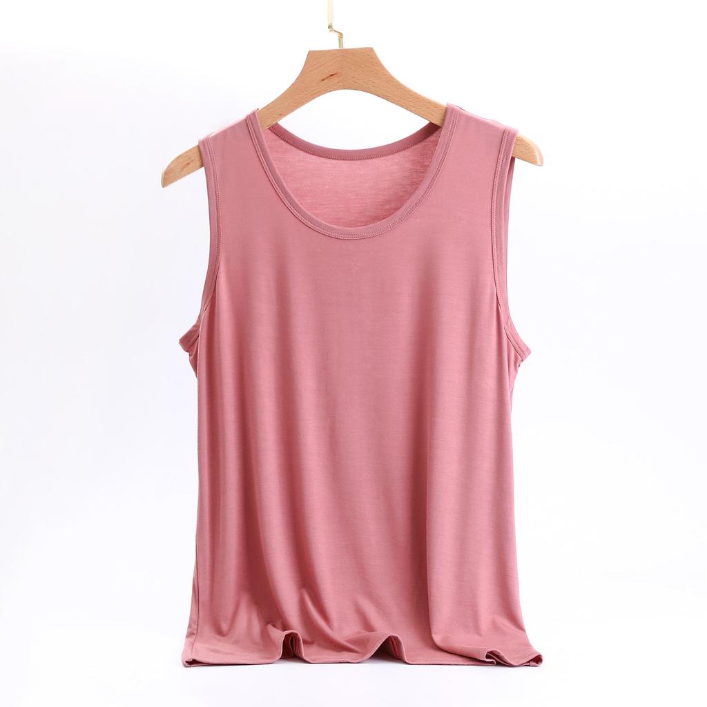 Men's Plus Size Slim Fit Modal Tank Top - Sleeveless Summer Sports Base Layer Undershirt 2023