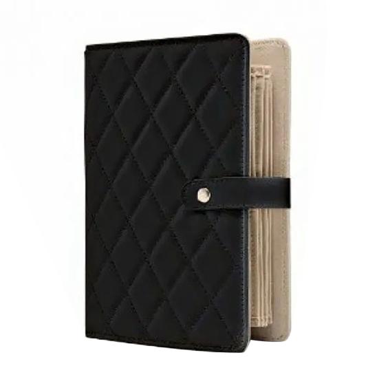 Дорожная шкатулка для украшений из искусственной кожи, многосекционный органайзер для хранения, водонепроницаемый стеганый чехол для хранения украшений