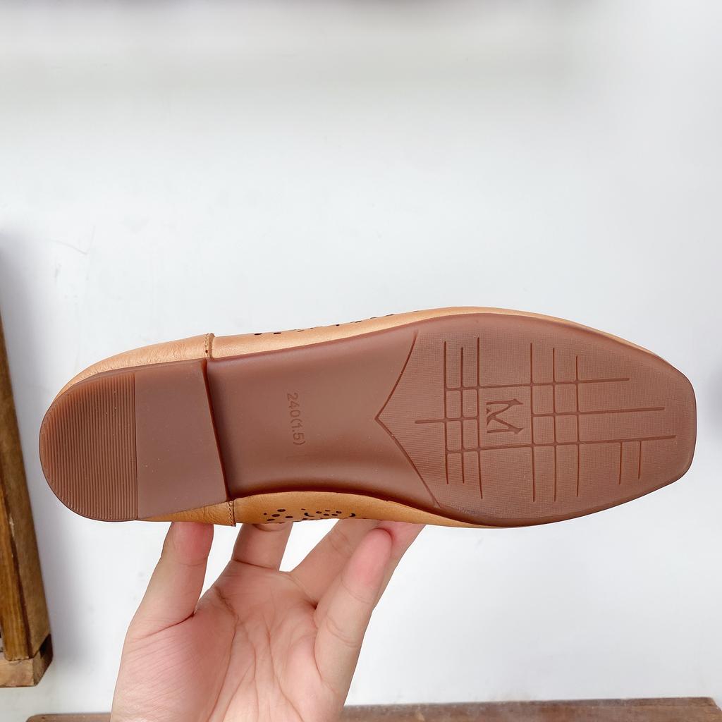 Johnature Женская обувь из натуральной кожи в стиле ретро, ​​удобные туфли-лодочки ручной работы с круглым носком и пряжкой на низком каблуке