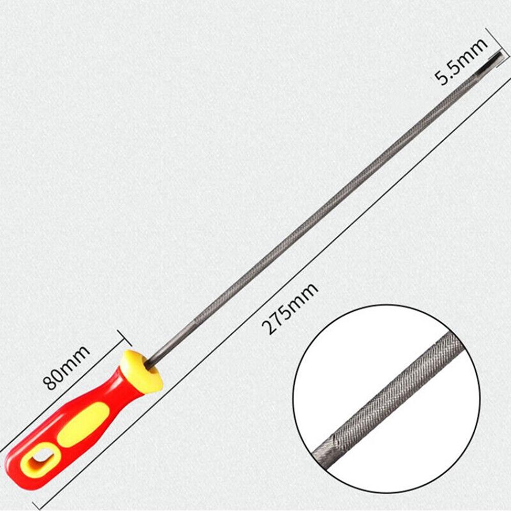 Большой 3/8" напильник для заточки цепной пилы 325 4.0/4.8/5.5