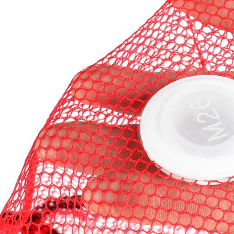 Рыболовные приманки Ловушка Складная корзина для рыбы для креветок Прочная плетеная рыболовная сеть с сумкой для хранения Корзина Клетка для приманок