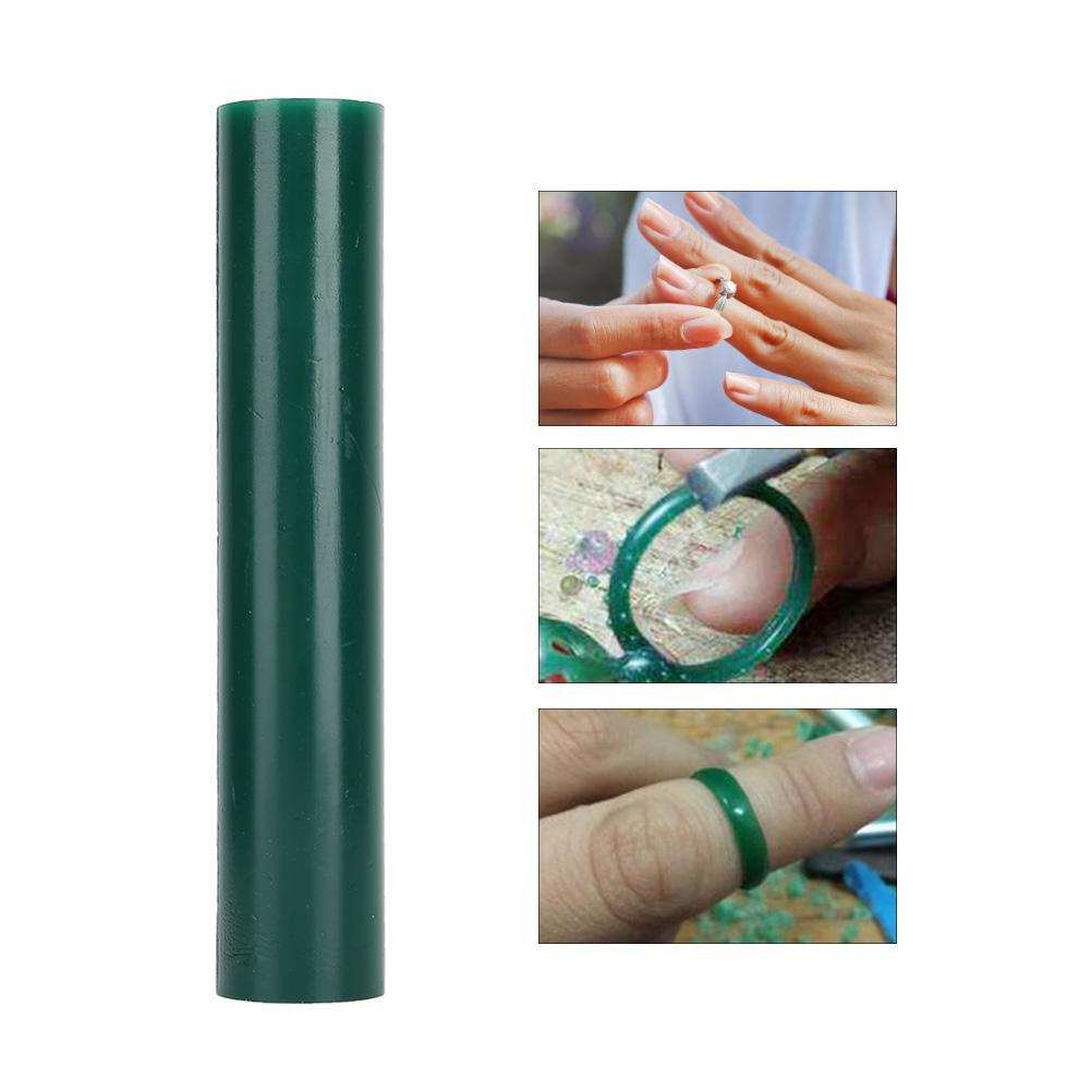 Wax Ring Tube Green Wax Tube Flat Side Jewelry Ring Making Engraving Tool AccessoryT-1062E