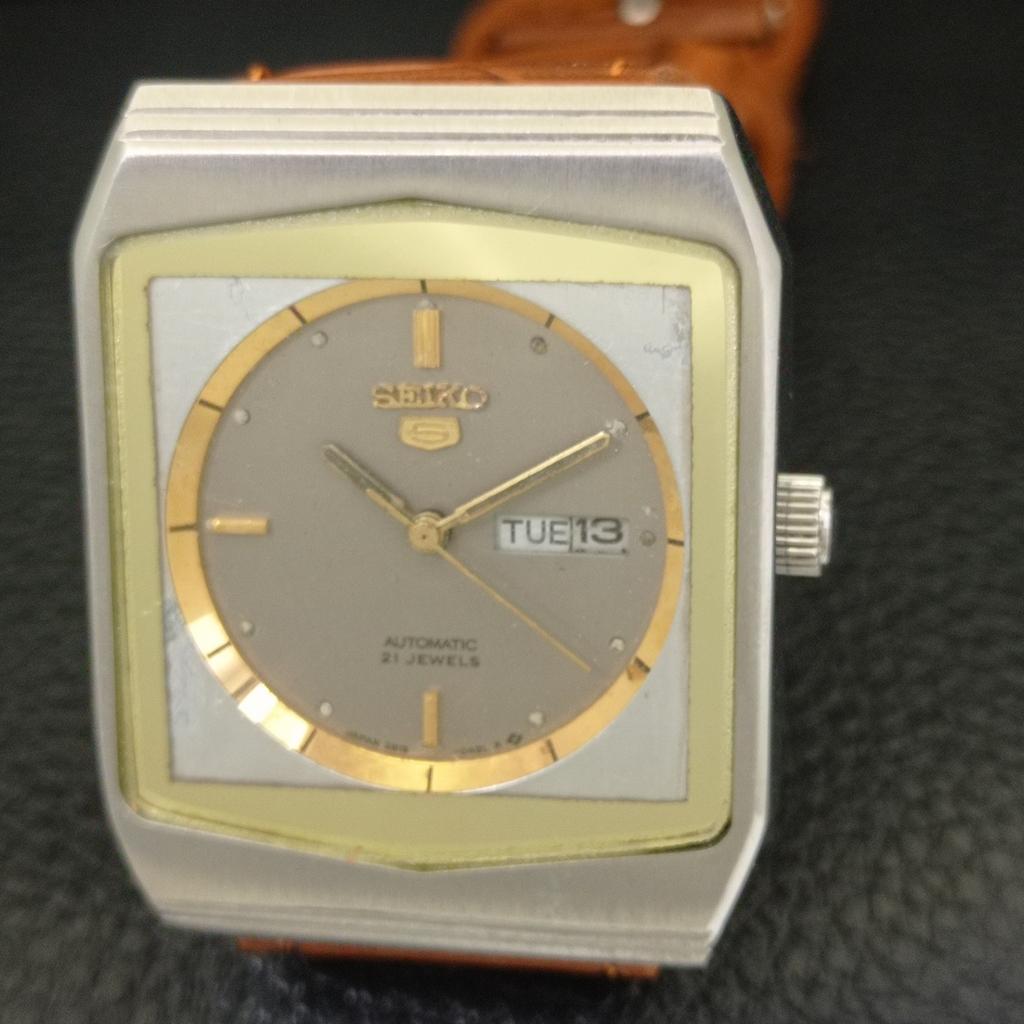 Seiko 5 АВТОМАТИЧЕСКИХ ВИНТАЖНЫХ ЯПОНСКИХ ЧАСОВ ДЛЯ МАЛЬЧИКА 2919A ОРИГИНАЛЬНЫЙ ЦИФЕРБЛАТ a704284-1