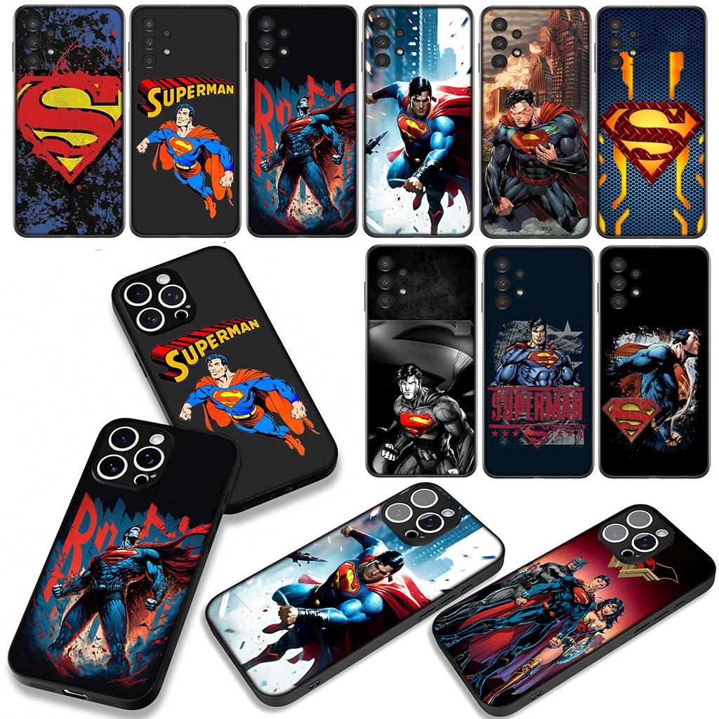 Чехол для Apple iPhone 16 15 14 Plus 13 12 Mini 17 Pro Max + ProMax 16E Air Чехол для телефона S-Supermans DC Movie