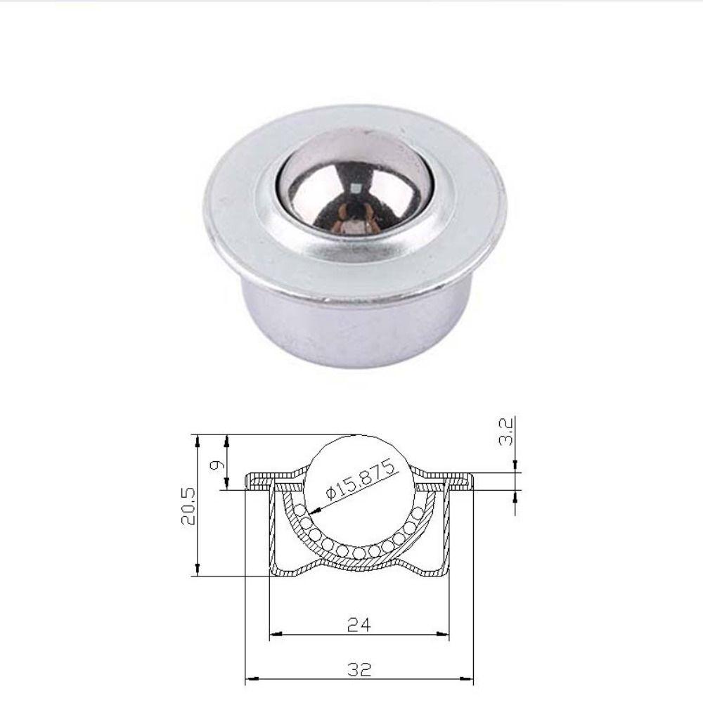 CY-H Мини поворотные колеса поворотные шаровые петли круглые колеса шкивы ролики колесики мебель