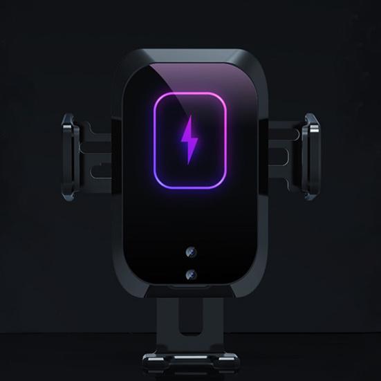 X11 Автомобильное беспроводное зарядное устройство Автоматическая быстрая зарядка Портативное 15 Вт Qi Автоматический умный сенсор Беспроводное зарядное устройство Держатель для телефона для автомобиля