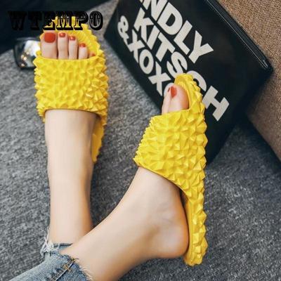 Домашние тапочки унисекс из дуриана. Обувь для ванной. Летняя повседневная обувь. Женские сандалии и тапочки. Пляжная обувь. Сандалии и тапочки на мягкой подошве.