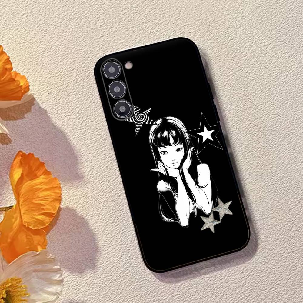 Чехол для телефона Tomie в стиле Террор, Жесткий, Силиконовый Мягкий, Для Samsung Galaxy A73,A72,A71,A70,A53,A52,A51
