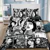 Thriller Manga Duvet Pillowcase Bedding Set Boy J-Junji Ito Tomie Girl Bedroom Decoration Children Gift Single Double Large Size