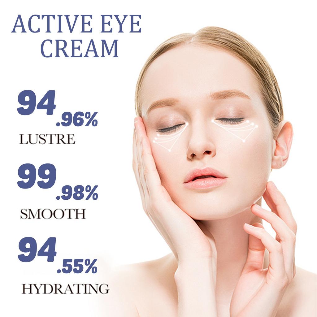 EELHOE Крем под глазами с витамином С, против темных кругов под глазами, исчезает, морщины удаляются, мешки под глазами у женщин, гиалуроновая кислота, против старения, упругость кожи