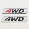 Наклейки с логотипом 4WD 3D Металлический значок-эмблема Наклейки на автомобиль Для Hyundai iX25 iX35 Tucson Toyota RAV4 Наклейка Автоаксессуары