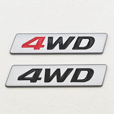 Наклейки с логотипом 4WD 3D Металлический значок-эмблема Наклейки на автомобиль Для Hyundai iX25 iX35 Tucson Toyota RAV4 Наклейка Автоаксессуары