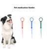 Кормушка для лекарств для домашних животных, игольчатый дозатор для кошек, дозатор для лекарств для собак двойного назначения для твердых и жидких лекарств, товары для домашних животных