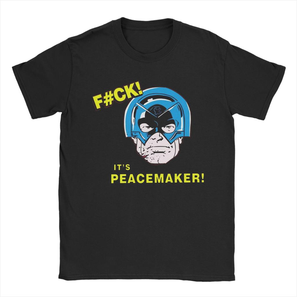 Vigilante Peacemaker Quotes Tee Shirt for Men Women Printed T Shirts Cotton Clothing