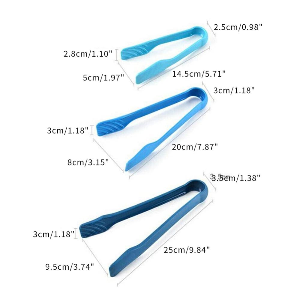 Пластиковые кухонные щипцы, щипцы для сервировки, Нескользящие щипцы для приготовления барбекю, салата, жарки на гриле, кухонная посуда для ресторана