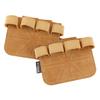 1Pair Leather Weight Lifting Training Gloves Palm Protection Weightlifting Hand Protect Pad  Fitness