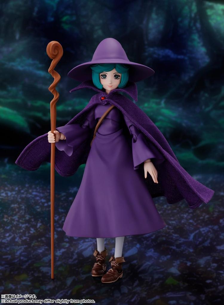 TAMASHII NATIONS Berserk Approximately and Fabric Action Figure S.H.Figuarts Schierke, 120mm, PVC, ABS, Pre-painted